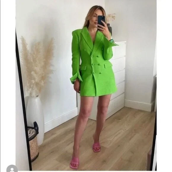 ZARA HIGH HEELED STRAPPY SANDALS - Picture 2 of 11